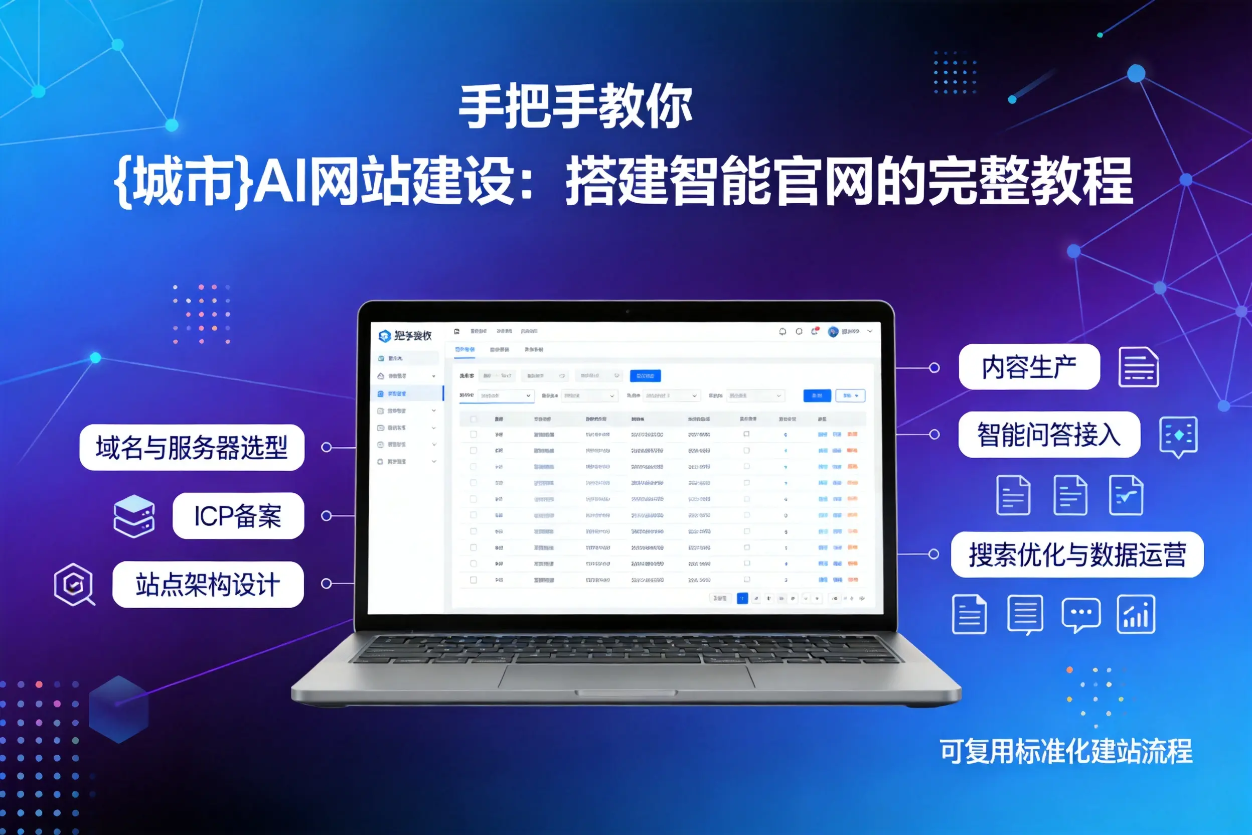 手把手教你玉溪AI网站建设:搭建智能官网的完整教程