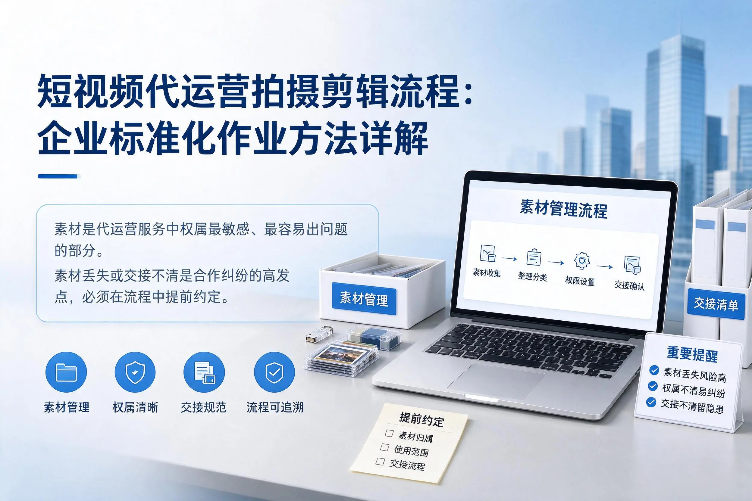 短视频代运营拍摄剪辑流程:玉溪企业标准化作业方法详解