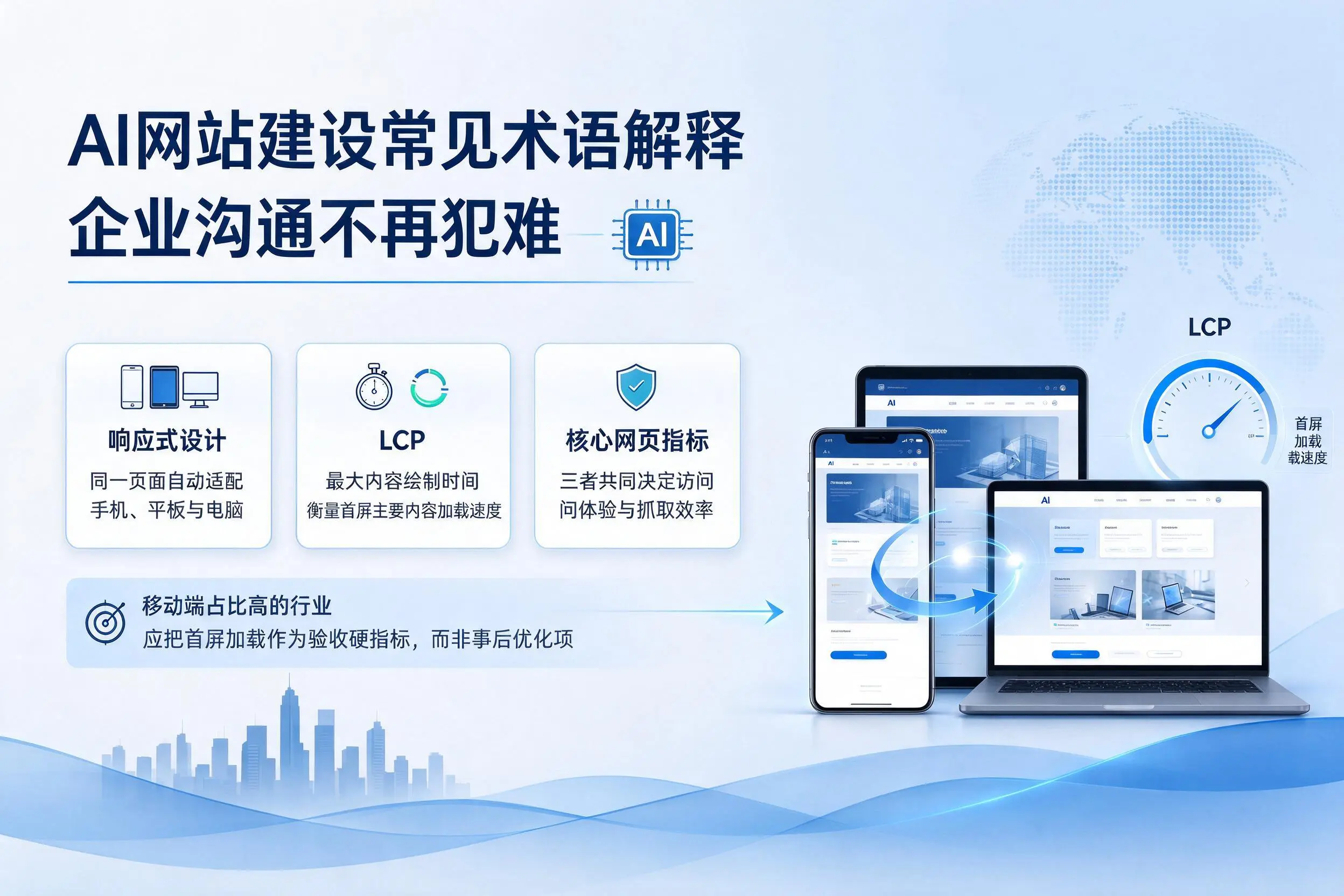 AI网站建设常见术语解释，玉溪企业沟通不再犯难