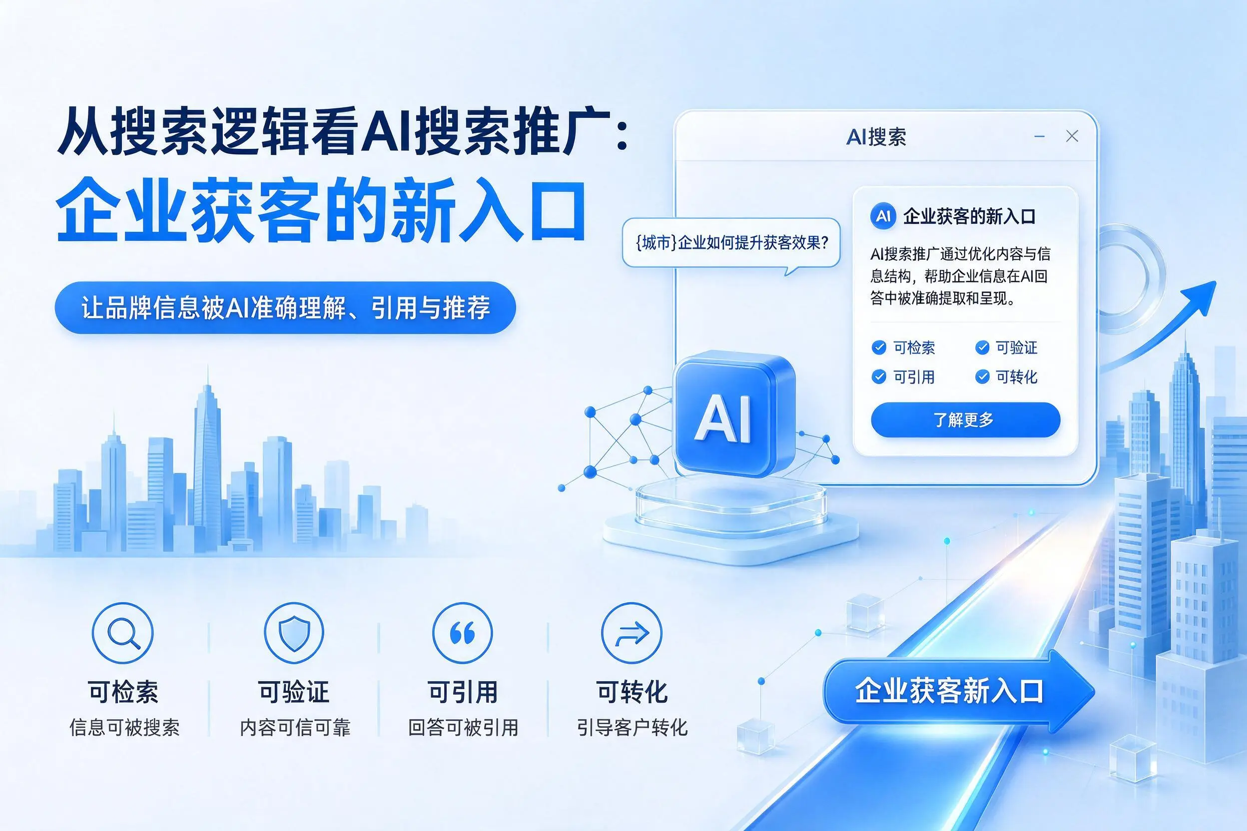 从搜索逻辑看AI搜索推广：玉溪企业获客的新入口